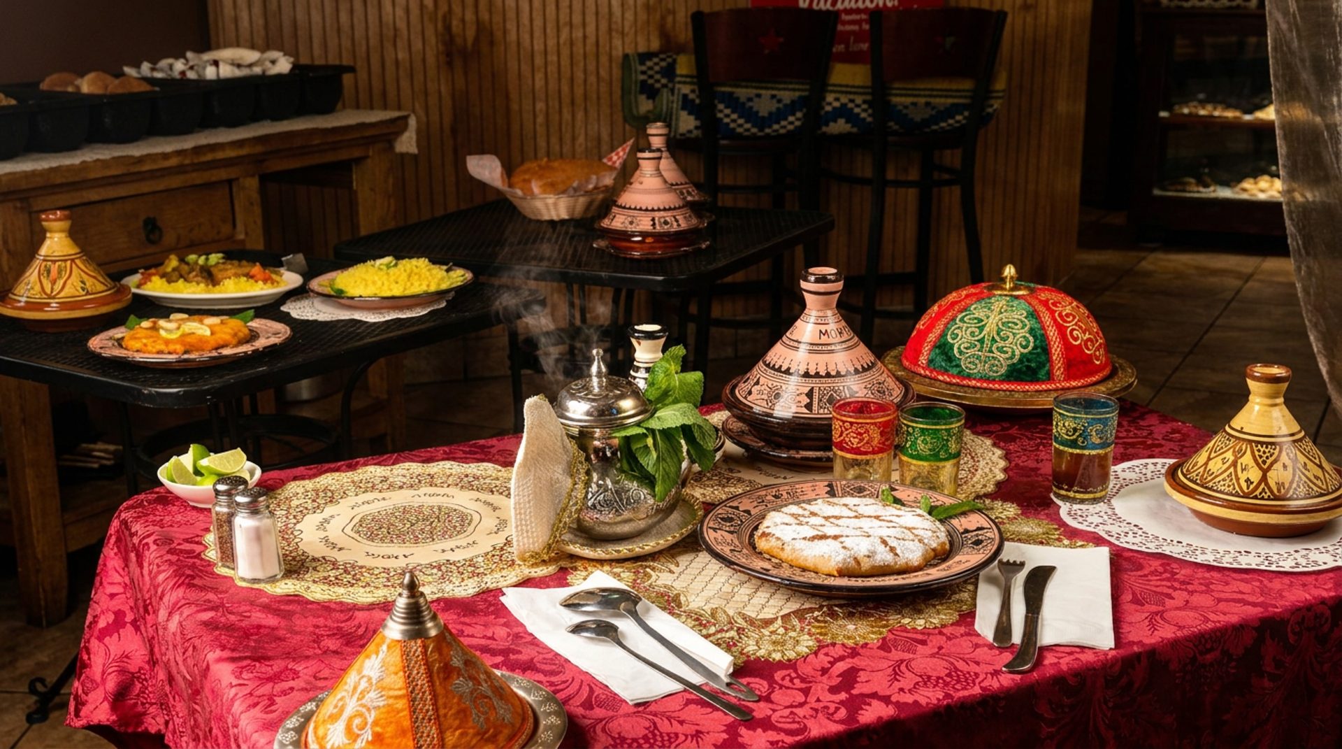 Host your event at Moroccan Bites