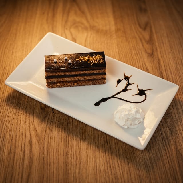 Dark Chocolate Cake.