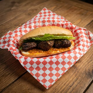 Lamb Kebab Sandwich