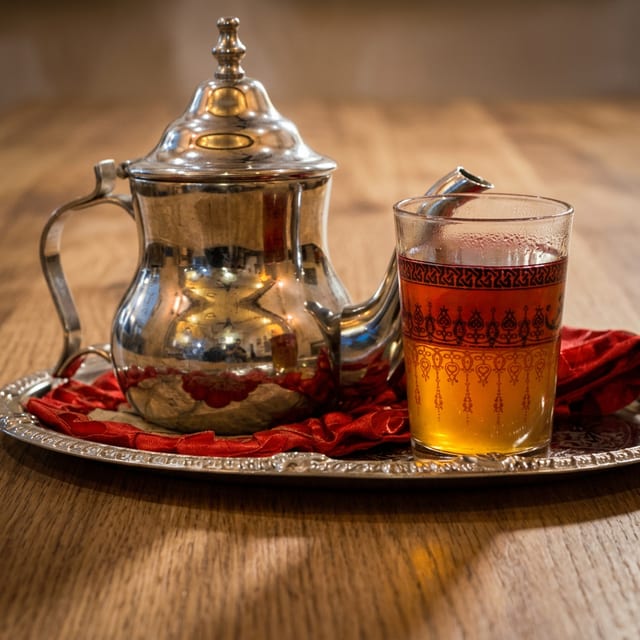 Moroccan Jasmie and Mint Tea.