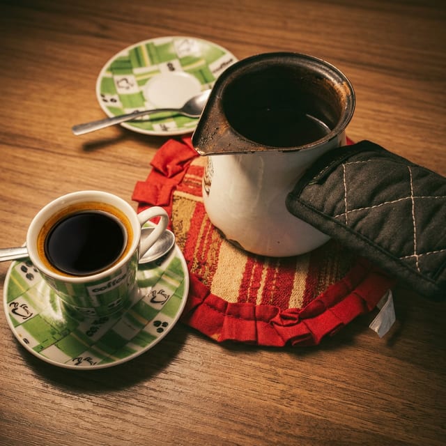 Arabic Coffee Pot.